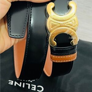 Celine reversible belt NWOT